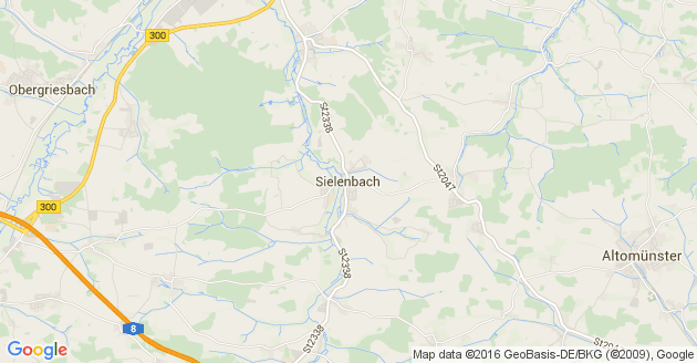 Karte Sielenbach