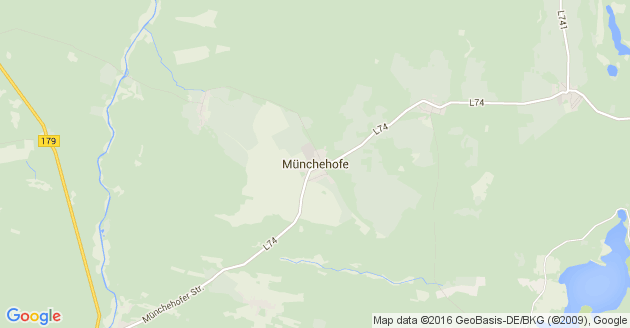 Karte Münchehofe Kreis Dahme Spreewald
