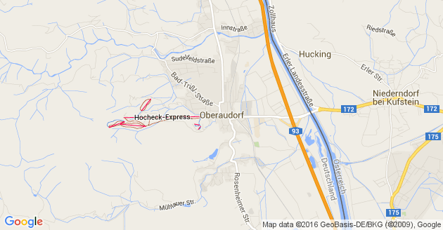 Karte Oberaudorf