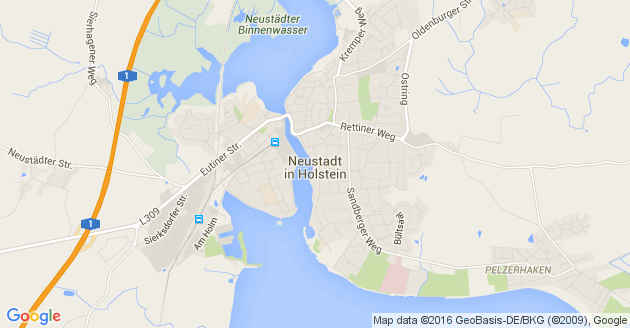 Karte Neustadt in Holstein
