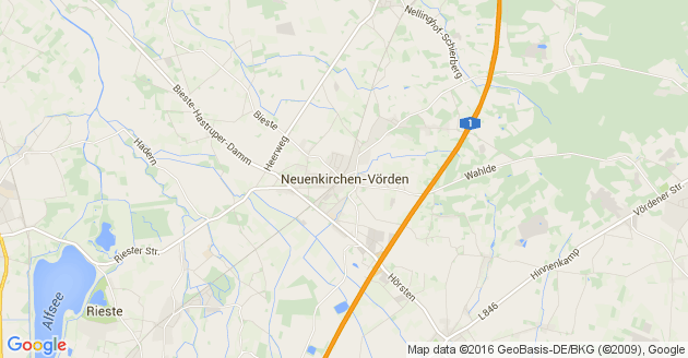Karte Neuenkirchen Vörden
