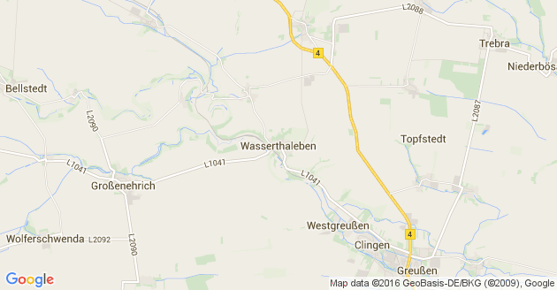 Karte Wasserthaleben