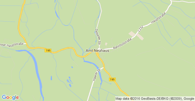Karte Amt Neuhaus