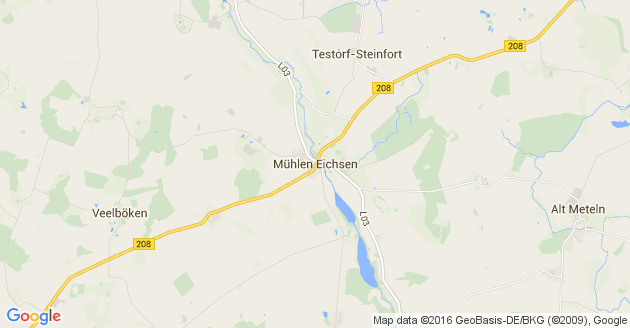 Karte Mühlen Eichsen