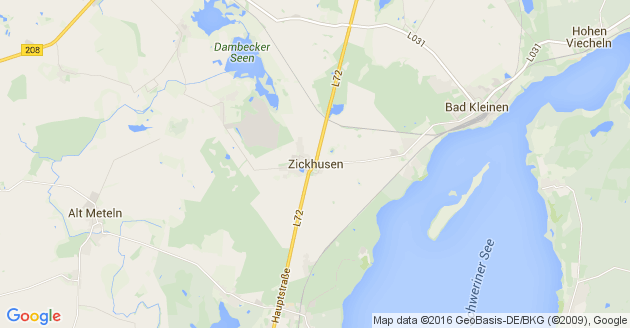 Karte Zickhusen