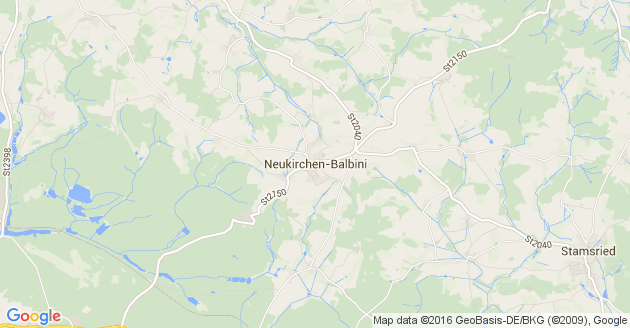 Karte Neukirchen Balbini