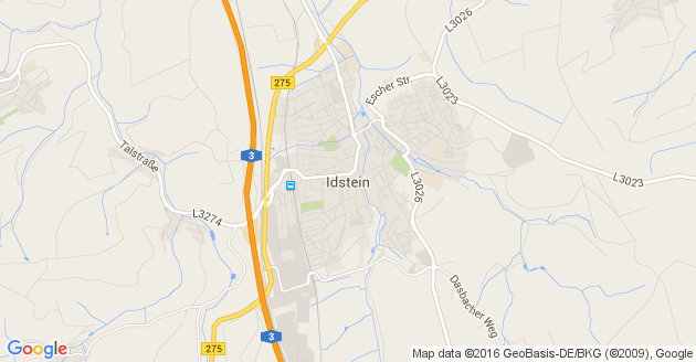 Karte Idstein                