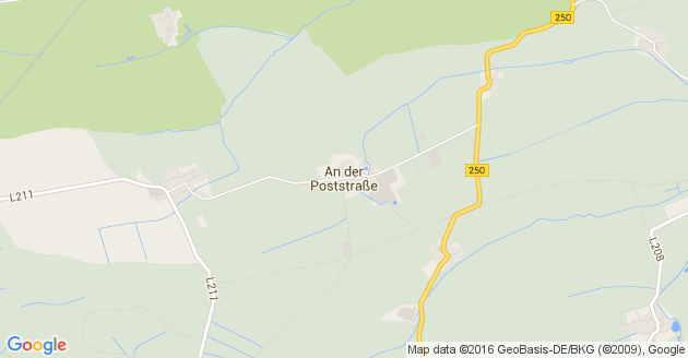 Karte An der Poststraße
