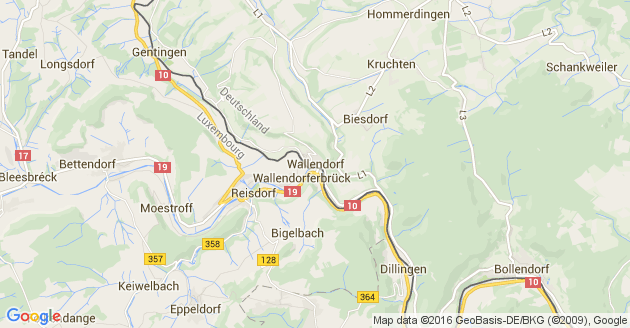 Karte Wallendorf in der Eifel