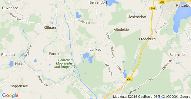 Karte Lankau