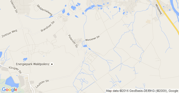 Karte Bennewitz bei Wurzen