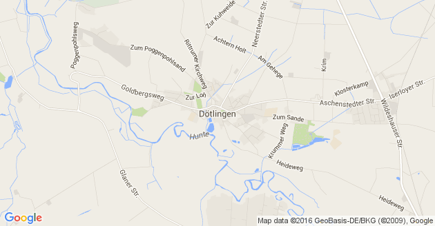 Karte Dötlingen