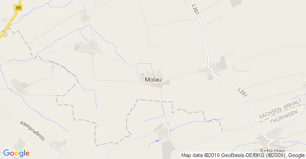 Karte Molauer Land