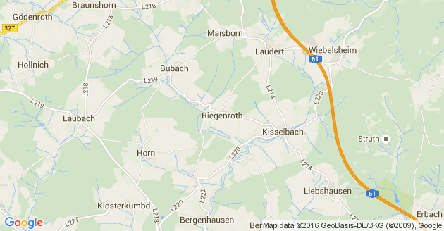 Karte Riegenroth