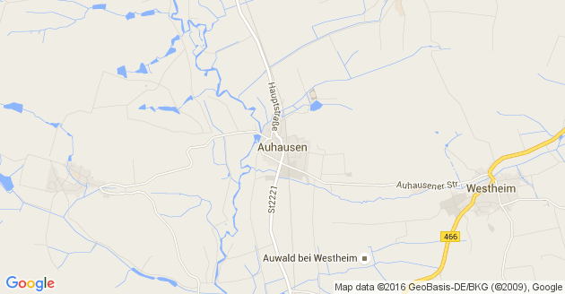 Karte Auhausen