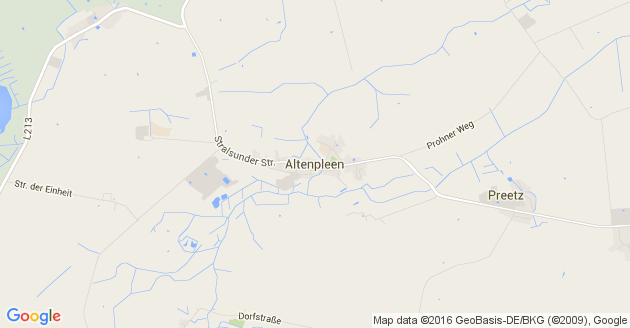 Karte Altenpleen