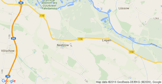 Karte Neetzow-Liepen