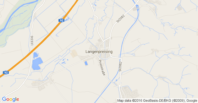 Karte Langenpreising