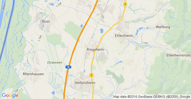 Karte Ringsheim