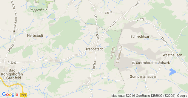 Karte Trappstadt