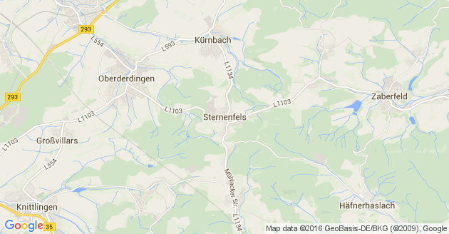 Karte Sternenfels
