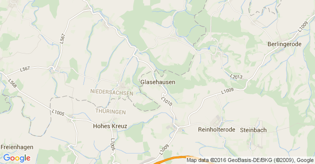 Karte Glasehausen