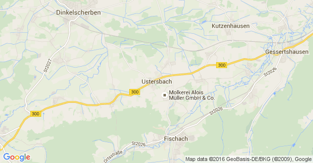 Karte Ustersbach