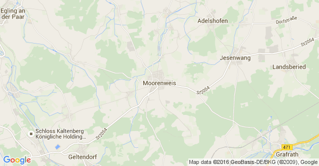 Karte Moorenweis