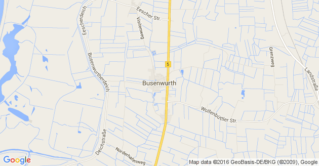 Karte Busenwurth