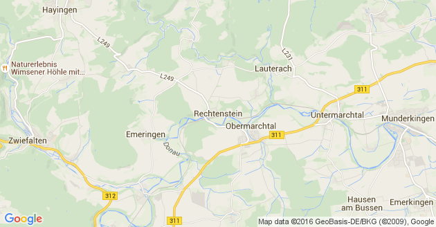 Karte Rechtenstein