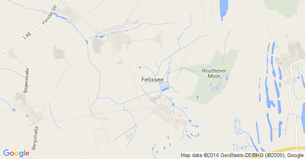 Karte Felixsee