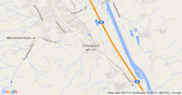 Karte Flintsbach am Inn