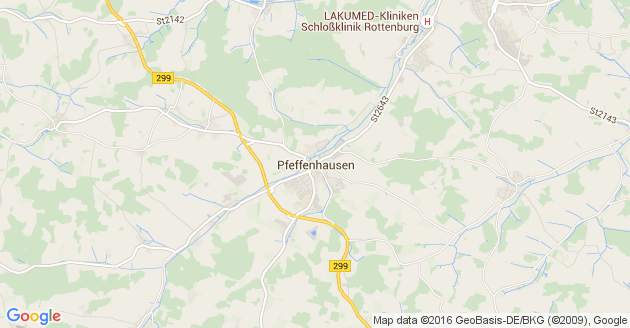 Karte Pfeffenhausen