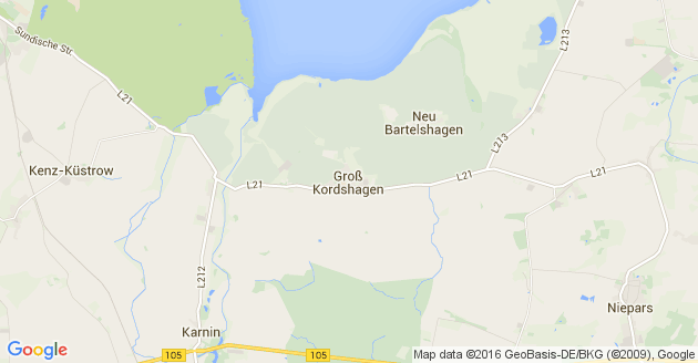 Karte Groß Kordshagen