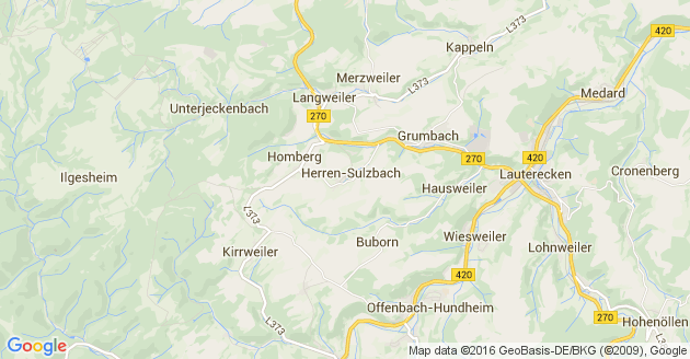 Karte Herren Sulzbach