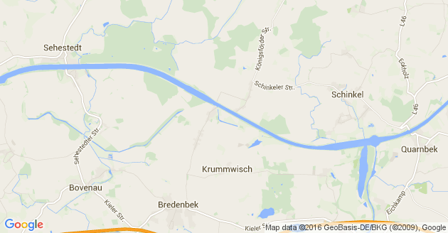 Karte Sehestedt Eider