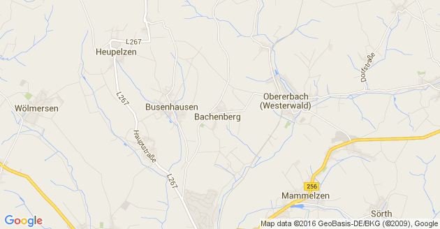 Karte Bachenberg