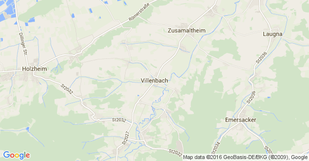 Karte Villenbach