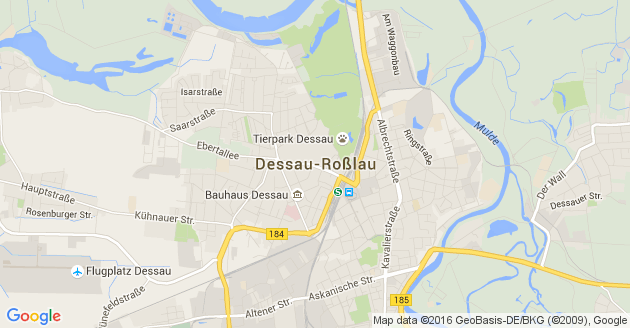 Karte Dessau-Roßlau