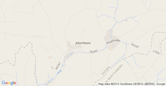 Karte Altertheim