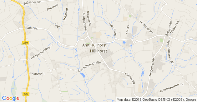 Karte Hüllhorst