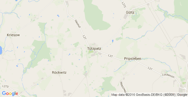 Karte Tützpatz