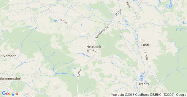 Karte Neustadt am Kulm