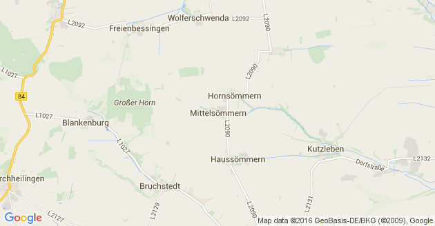 Karte Mittelsömmern