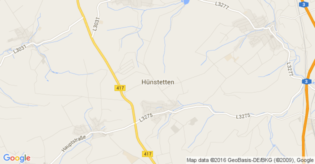 Karte Hünstetten