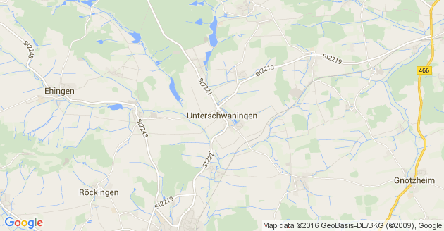 Karte Unterschwaningen