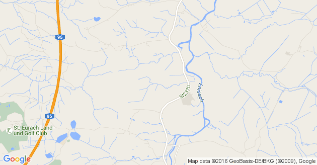 Karte Eurasburg an der Loisach