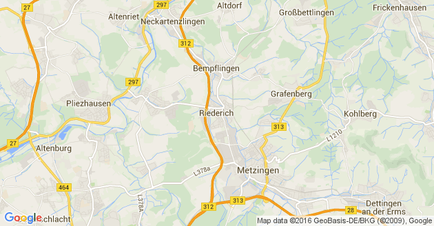 Karte Riederich