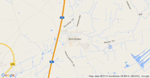 Karte Bimöhlen