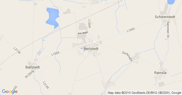 Karte Berlstedt